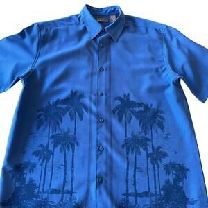 Hawaiian Men's Shirt by Cafe Luna Sz Large